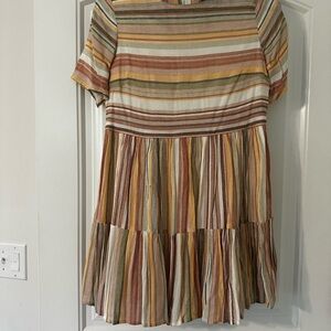 Forever 21 Colorful Striped Dress